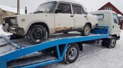 Фото процесса перевозки авто компанией «ЭвакуаторПрофи»